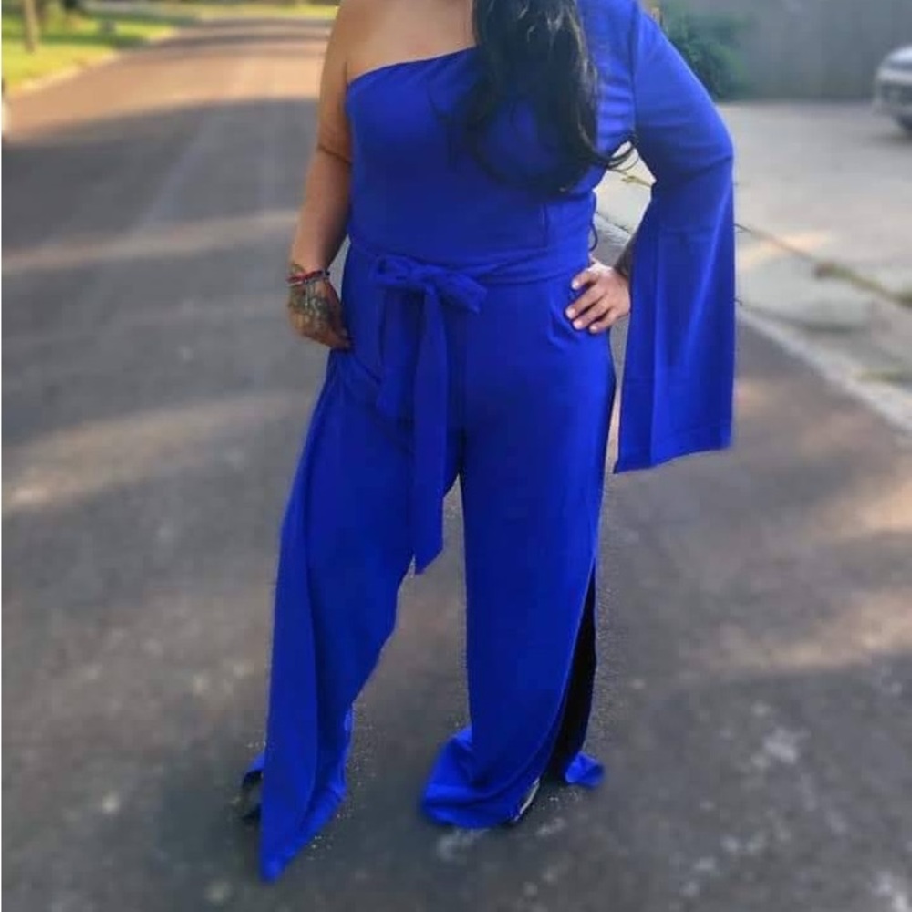 Royal Blue Jumpsuit